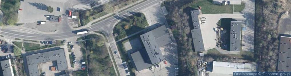 Zdjęcie satelitarne Komenda Powiatowa Państwowej Straży Pożarnej w Olkuszu