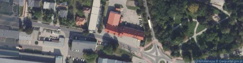 Zdjęcie satelitarne Komenda Powiatowa Państwowej Straży Pożarnej w Pleszewie