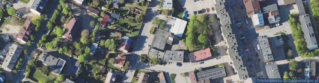 Zdjęcie satelitarne Komenda Powiatowa Państwowej Straży Pożarnej w Płońsku