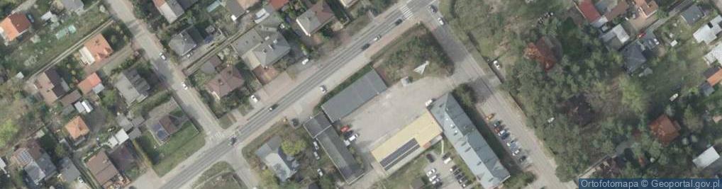 Zdjęcie satelitarne Komenda Powiatowa Państwowej Straży Pożarnej w Wołominie