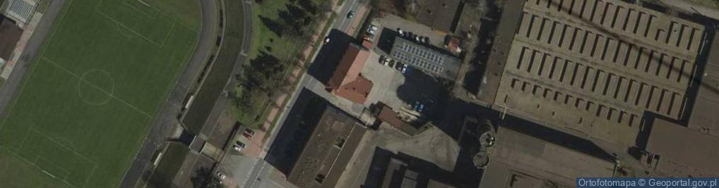 Zdjęcie satelitarne Komenda Powiatowa Państwowej Straży Pożarnej w Zawierciu