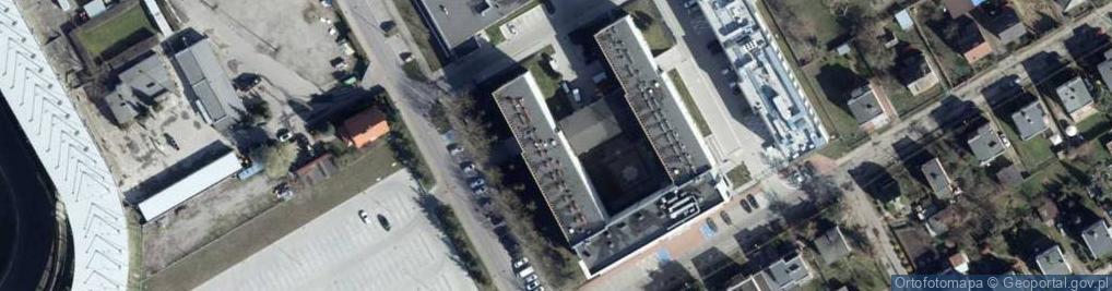 Zdjęcie satelitarne Komenda Wojewódzka Policji w Gorzowie Wlkp