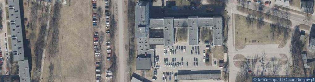 Zdjęcie satelitarne Komenda Wojewódzka Policji w Łodzi