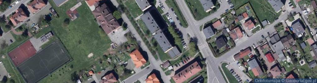 Zdjęcie satelitarne Kominiarstwo