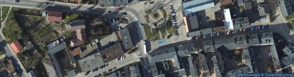 Zdjęcie satelitarne Komis Art Przemysłowych