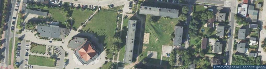 Zdjęcie satelitarne Komis Design