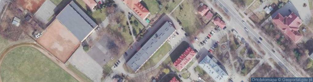 Zdjęcie satelitarne Komis Podręczników Szkolnych