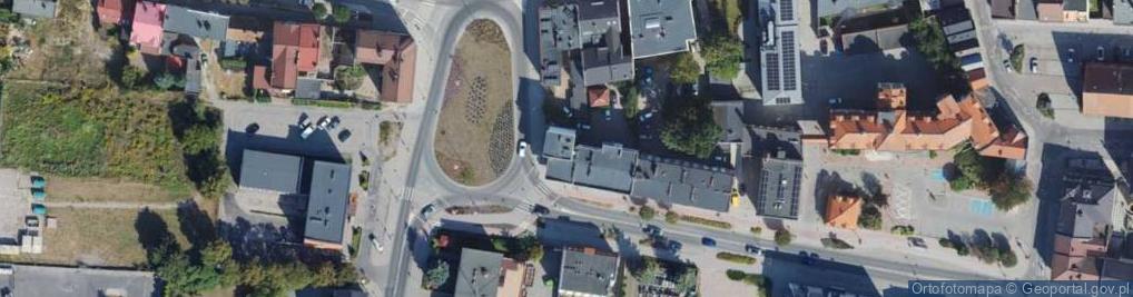 Zdjęcie satelitarne Komis Usługowy