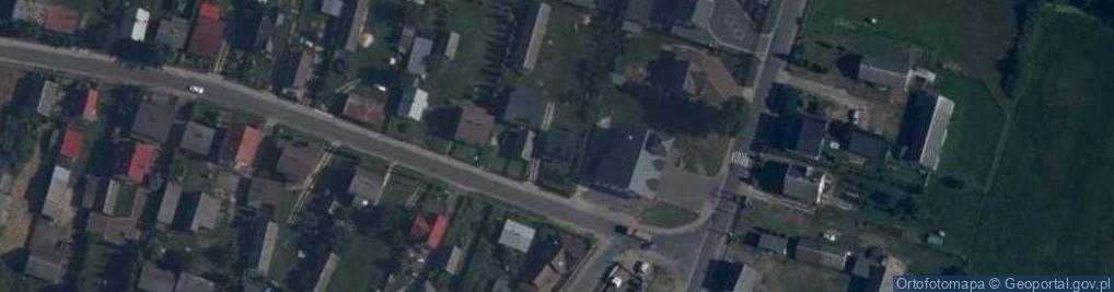 Zdjęcie satelitarne Komitet Budowy Szkoły w Dziewulach
