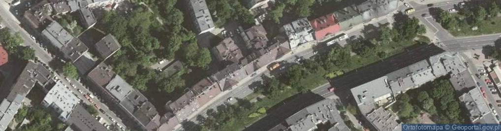 Zdjęcie satelitarne Komitet Obywatelski Miasta Krakowa
