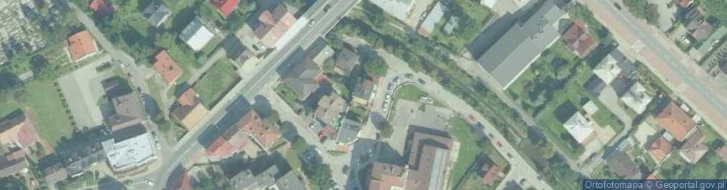 Zdjęcie satelitarne Komitet Wyborczy Wyborców Osiedle Centrum Limanowa
