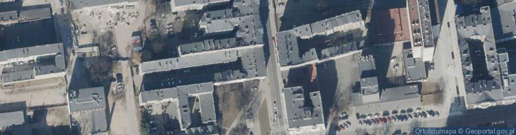 Zdjęcie satelitarne Komornik Sądowy przy Sądzie Rejonowym Dla Łodzi-Śródmieścia w Łodzi Jacek Bagiński