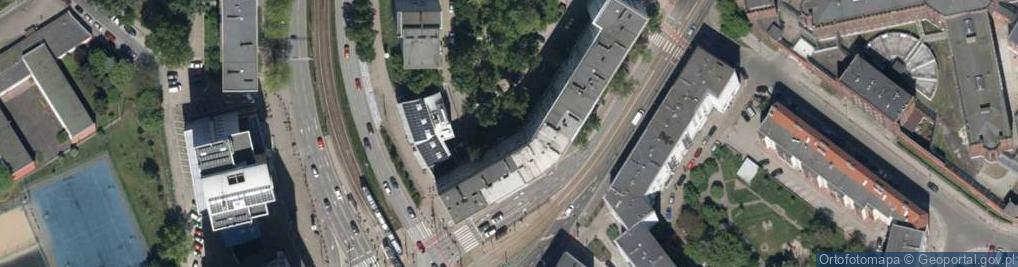 Zdjęcie satelitarne Komornik Sądowy przy Sądzie Rejonowym Dla Wrocławia Fabr we Wrocł Kancelaria Komornicza we Wrocławiu