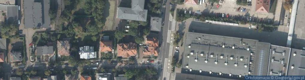 Zdjęcie satelitarne Komornik Sądowy przy Sądzie Rejonowym Poznań Grunwald i Jeżyce w