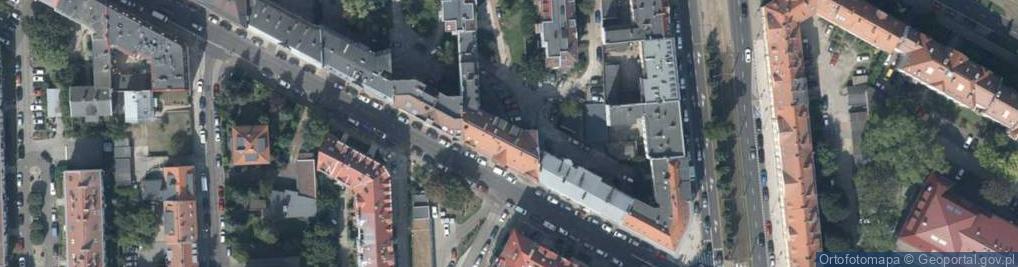 Zdjęcie satelitarne Komornik Sądowy przy Sądzie Rejonowym Szczecin-Centrum w Szczecinie Przemysław Wiktorczyk