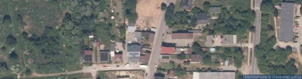 Zdjęcie satelitarne Komornik Sądowy przy Sądzie Rejonowym w Brzezinach