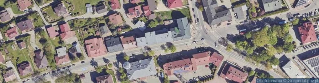 Zdjęcie satelitarne Komornik Sądowy przy Sądzie Rejonowym w Brzozowie Anetta Paszkowska