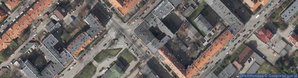 Zdjęcie satelitarne Komornik Sądowy przy Sądzie Rejonowym w Gliwicach Zachmost Grzegorz Kancelaria Komornicza