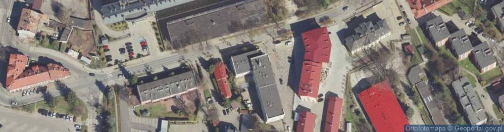 Zdjęcie satelitarne Komornik Sądowy przy Sądzie Rejonowym w Jarosławiu Adrianna Zbucka Kancelaria Komornicza w Jarosławiu