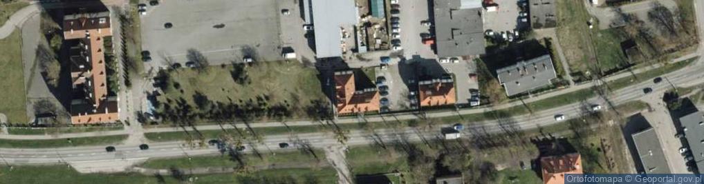 Zdjęcie satelitarne Komornik Sądowy przy Sądzie Rejonowym w Malborku Kacelaria Komor