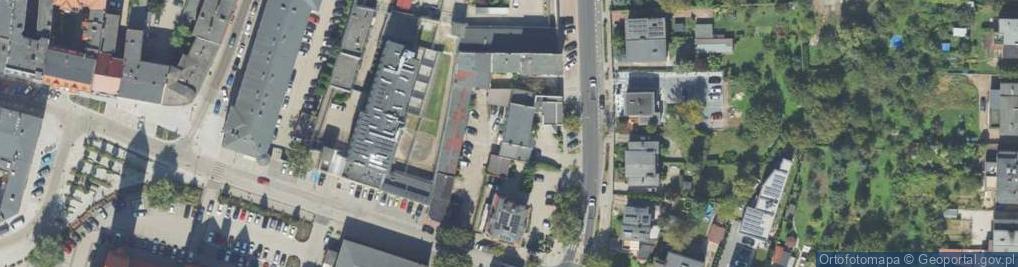 Zdjęcie satelitarne Komornik Sądowy przy Sądzie Rejonowym w Ostrowie Wlkp Urszula Kałużna