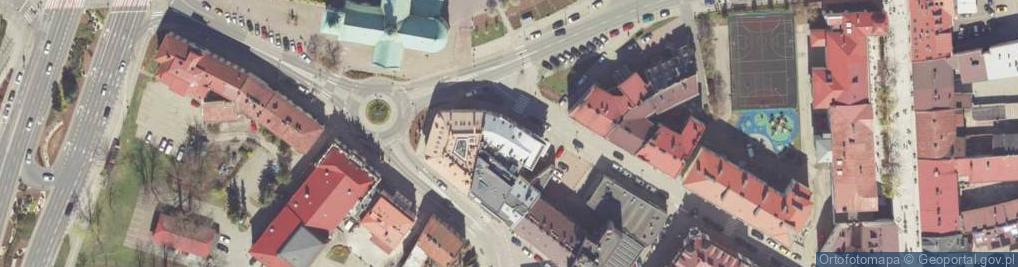 Zdjęcie satelitarne Komornik Sądowy przy Sądzie Rejonowym w Rzeszowie Kancelaria Komornicza w Rzeszowie