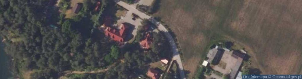 Zdjęcie satelitarne Kompleks Agroturystyczny Nad Stawem Sławomir Ochtera