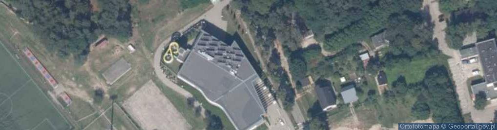 Zdjęcie satelitarne Kompleks Basenowo Rekreacyjny w Bytowie