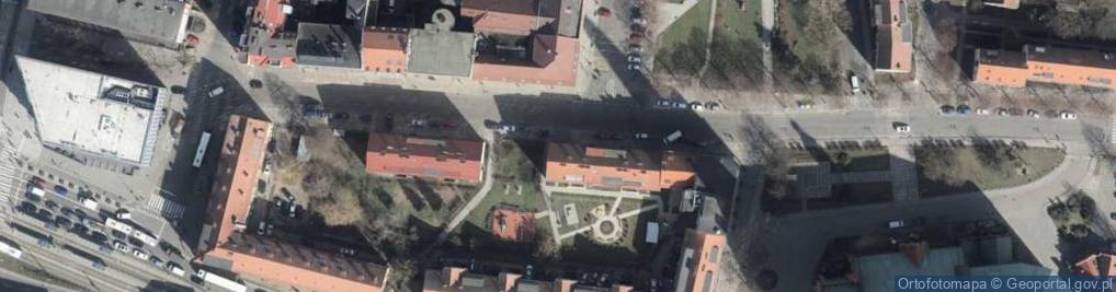 Zdjęcie satelitarne Kompleksowe Utrzymanie Budynków Leszek Białek