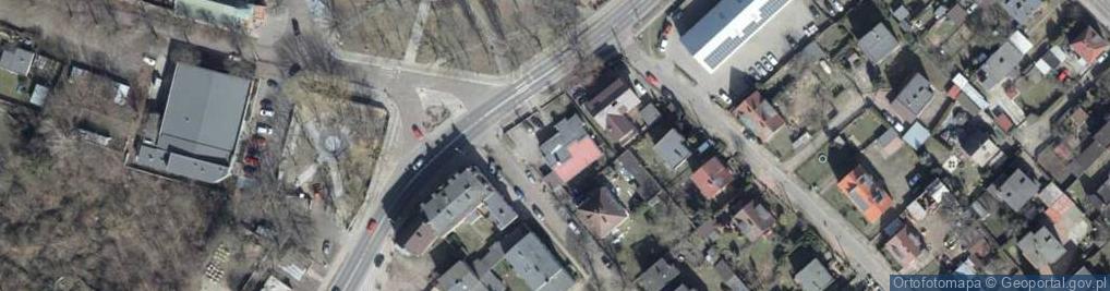 Zdjęcie satelitarne Komputerowa Wypożyczalnia Kaset Video Ulot Video Ulatowska Elżbieta