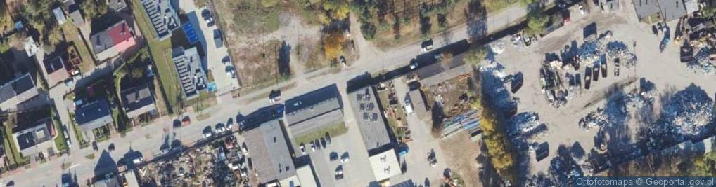 Zdjęcie satelitarne Komunalne Przedsiębiorstwo Wodociągów i Kanalizacji