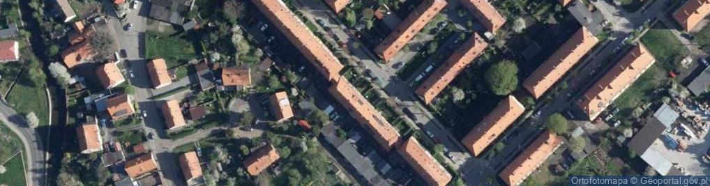 Zdjęcie satelitarne Konat w."Santie", Dzierżoniów