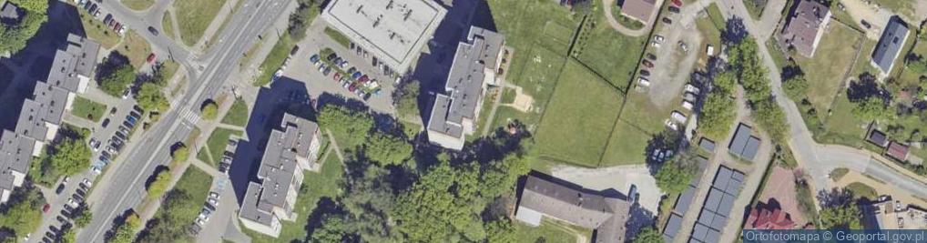Zdjęcie satelitarne Koncept Krowiak Zbysław