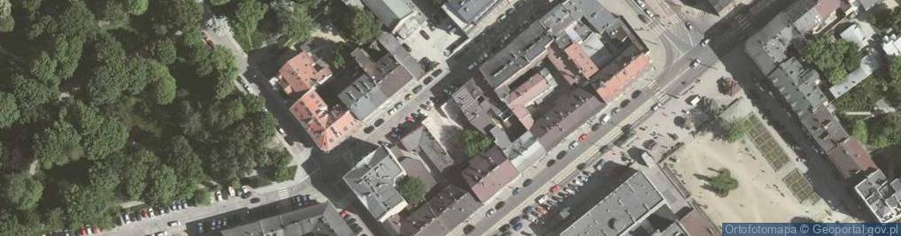 Zdjęcie satelitarne Koniaków-Koronki Koniakowskie Paweł Kajzar