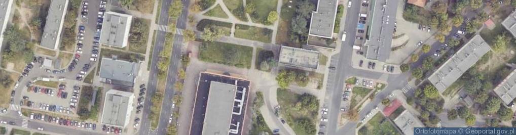 Zdjęcie satelitarne Koniński Dom Kultury