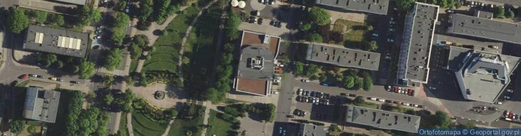 Zdjęcie satelitarne Konińskie Centrum Języków Obcych