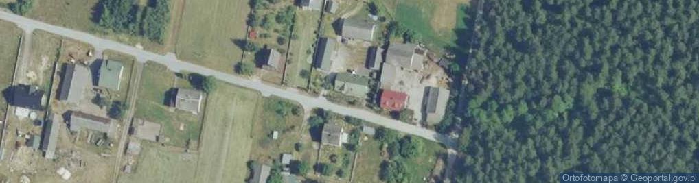 Zdjęcie satelitarne Konrad Rudnicki Usługi Leśne Eko-Las