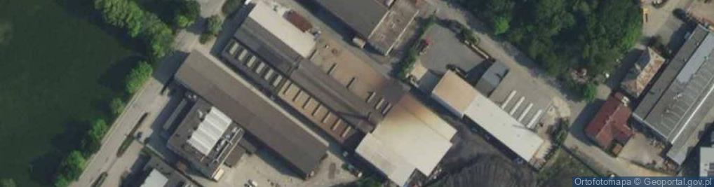 Zdjęcie satelitarne Konstrukcje Żywiec