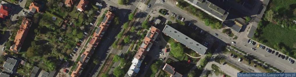 Zdjęcie satelitarne Kontakt Graf Prac Poligraficzna Sieczka Waldemar Nagrodzki Jarosław