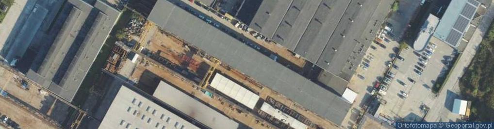 Zdjęcie satelitarne Koordynacja Transportu Kontenerowego