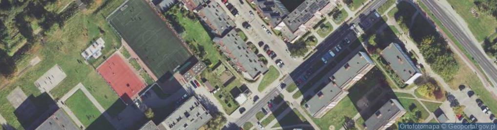 Zdjęcie satelitarne Korespondencyjne Biuro Matrymonialne Traf Małgorzata Helena Wiśniewska Koszela