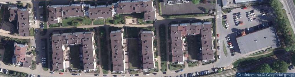 Zdjęcie satelitarne Koronowski Waldemar Korwera Toruńskie Przedsiębiorstwo Zarządzania Nieruchomościami