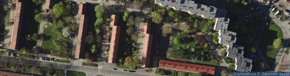 Zdjęcie satelitarne Korpik E., Wrocław
