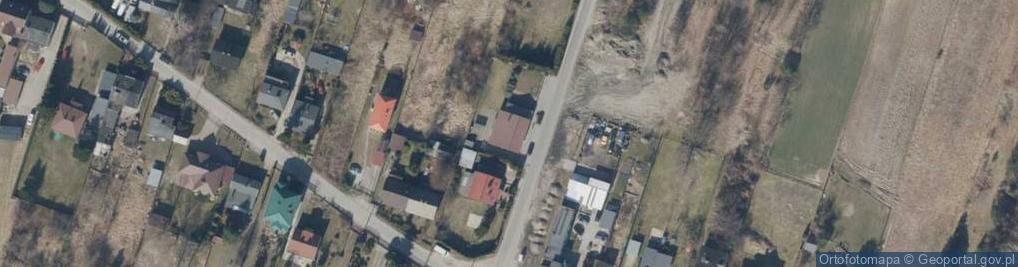 Zdjęcie satelitarne Korytek