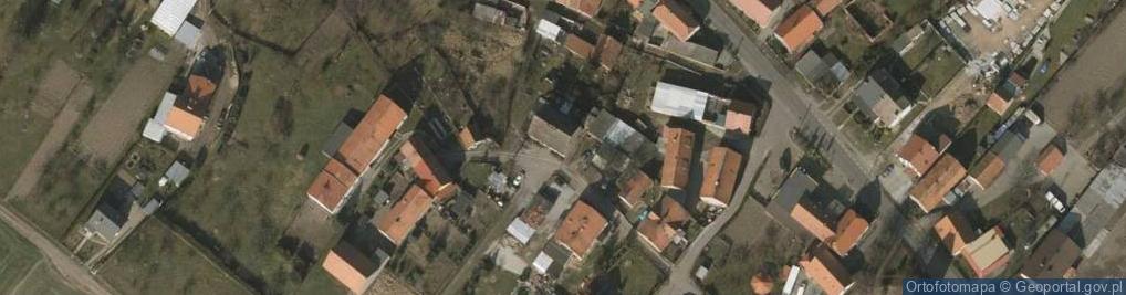 Zdjęcie satelitarne Korzystka P.Usługi Kam., Piotrowice