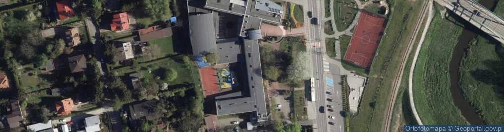 Zdjęcie satelitarne Kosa Konstancin