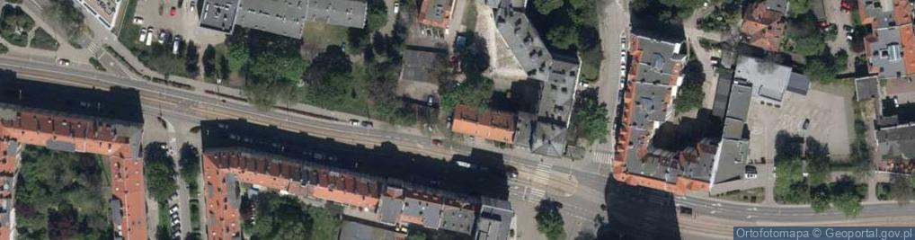 Zdjęcie satelitarne Kościelniak R., Wrocław