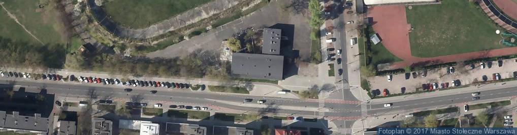 Zdjęcie satelitarne Kościół Chrześcijański w Warszawie