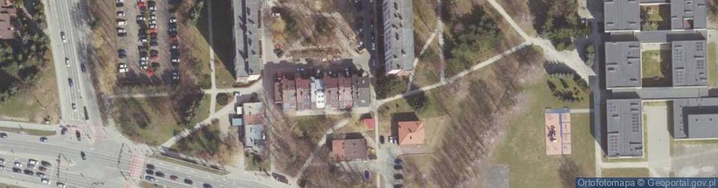 Zdjęcie satelitarne Kosmetolodzy Rzeszów