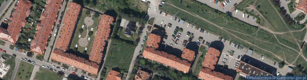 Zdjęcie satelitarne Kosmetyka Profesjonalna Katarzyna Morawska